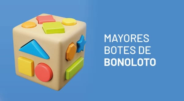 Mayores botes bonoloto
